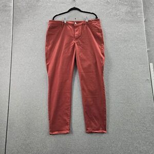 Curve Appeal Women Jegging 16/33‎ Orange Minimalist 28" Inseam